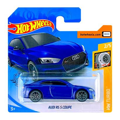 Hot Wheels Audi RS 5 Coupe Turbo 1:64 GHD00 Metallic Blue - зображення 1