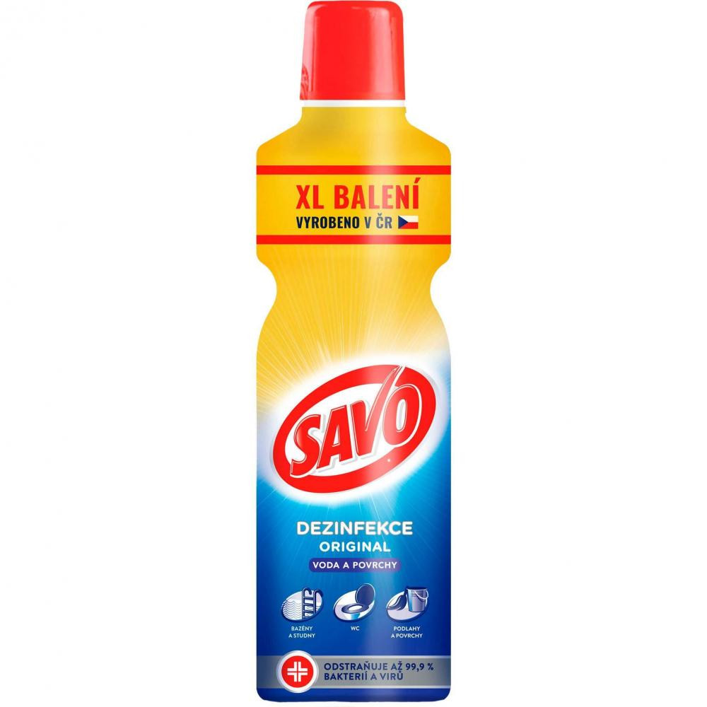 Savo Засіб дезінфекційний універсальний мийний  Original 1,2 л (8710522604991) - зображення 1