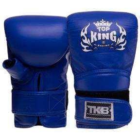 Top King Снарядні рукавички шкіряні Ultimate TKBMU-OT / розмір XL, синій - зображення 1