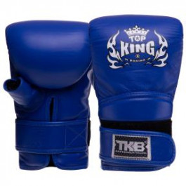 Top King Снарядні рукавички шкіряні Ultimate TKBMU-OT / розмір XL, синій