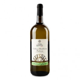 Gran Soleto Вино біле сухе  Trebbiano Chardonnay Rubicone, 1,5 л (8011510024891)