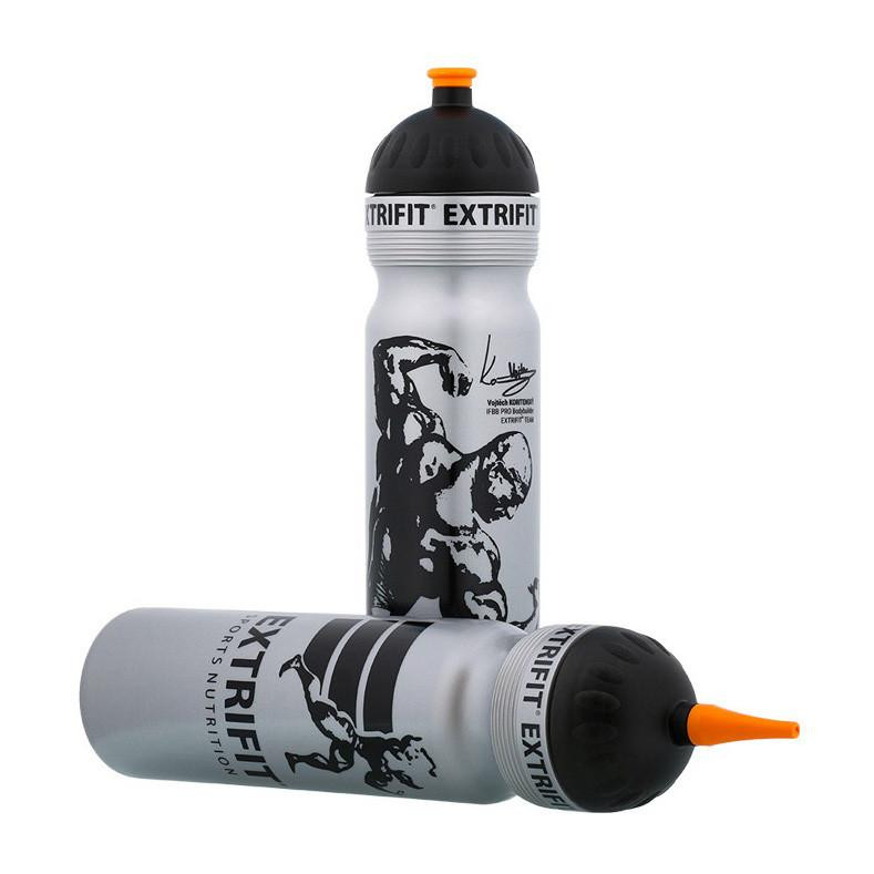 Extrifit Bottle Long Nozzle 1000 ml Gray - зображення 1