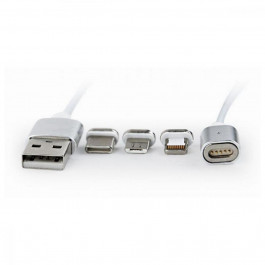 Cablexpert USB 2.0 AM to Lightning/Micro/Type-C 1.0m (CC-USB2-AMLM31-1M)