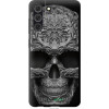 Endorphone TPU чорний чохол на Samsung Galaxy S21 FE skull-ornament 4101b-2302-38754 - зображення 1