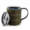GSI Outdoors Infinity Backpacker Mug Olive Green (75283) - зображення 3