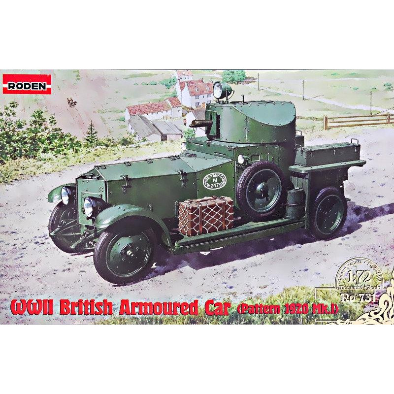 Roden Британский бронеавтомобиль Pattern 1920 Mk.I (RN731) - зображення 1
