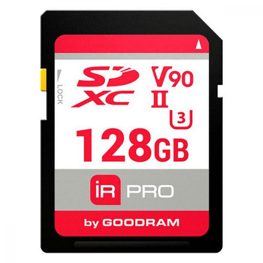 GOODRAM 128 GB SDXC UHS-II U3 IRDM PRO IRP-S9B0-1280R11 - зображення 1