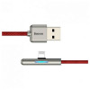 Baseus Iridescent Lamp HW Flash Charge Mobile Game USB for Ligtning 2m Red (CAL7C-B09) - зображення 2