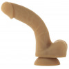 Addiction Andrew - 8" Bendable Silicone Dong - Caramel (SO5579) - зображення 4