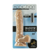 Addiction Andrew - 8" Bendable Silicone Dong - Caramel (SO5579) - зображення 6