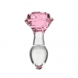 Pillow Talk Rosy- Luxurious Glass Anal Plug (SO6834)