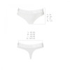 Passion PS005 PANTIES white, size S (SO4225) - зображення 6