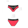 Passion PS001 PANTIES red/black, size M (SO4168) - зображення 5