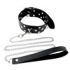 Art of Sex Jenna Collar With Leash, Чорний (SO6698) - зображення 2