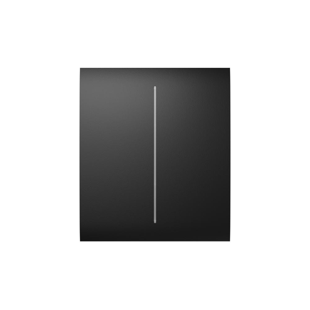 Ajax Кнопка Button (black/чорна) для LightSwitch CenterButton (2-gang) Ajax - зображення 1