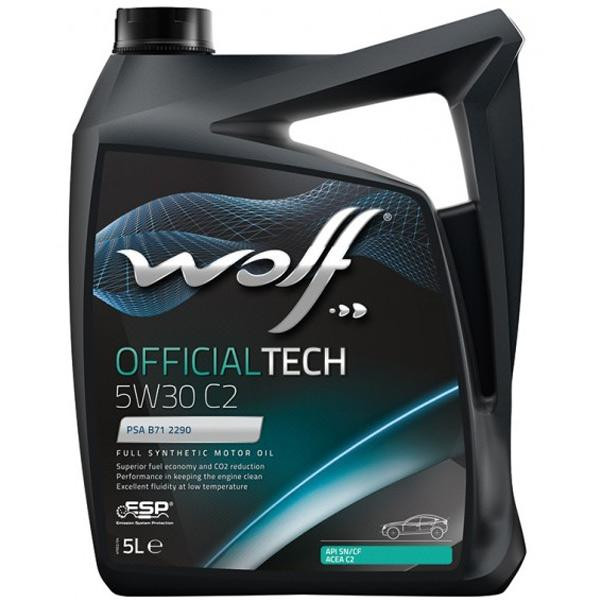 Wolf Oil OFFICIALTECH 5W-30 C2 5л - зображення 1