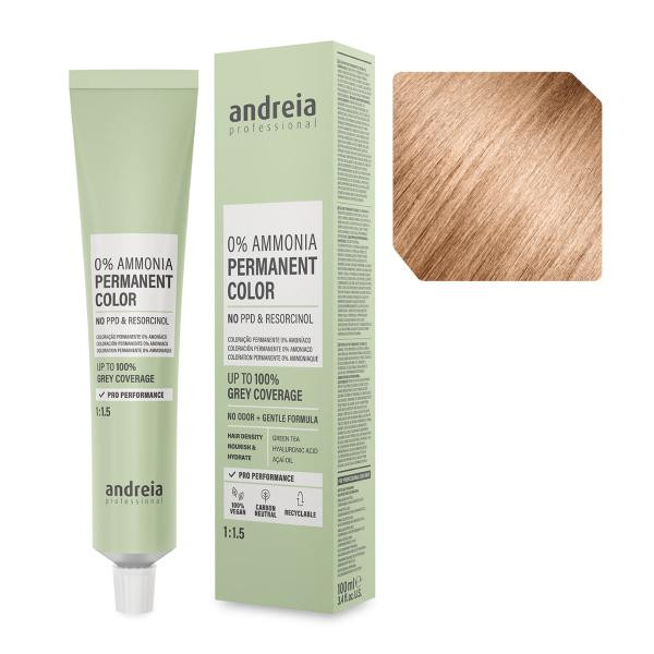 Andreia Professional Професійна безаміачна крем-фарба для волосся 10.3 Andreia 100 мл. - зображення 1