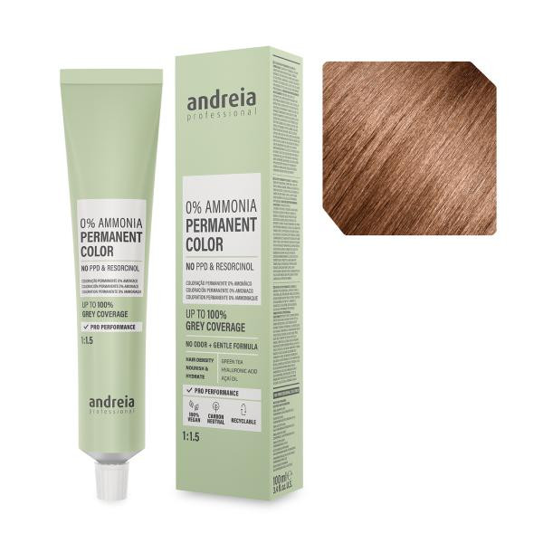 Andreia Professional Професійна безаміачна крем-фарба для волосся 7.74 Andreia 100 мл. - зображення 1