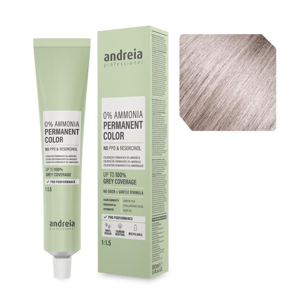 Andreia Professional Професійна безаміачна крем-фарба для волосся 10.1 Andreia 100 мл. - зображення 1