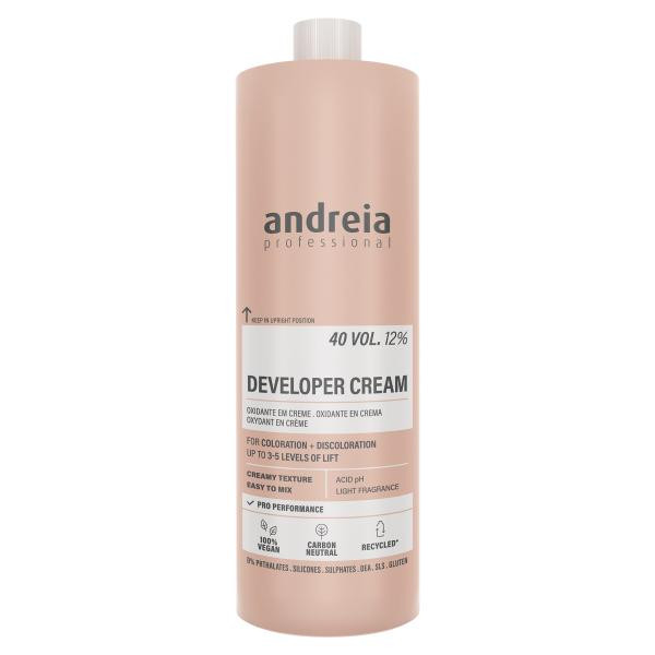 Andreia Professional Окислювач для фарби для волосся Andreia Oxy 40 vol 12% 1000 мл. - зображення 1