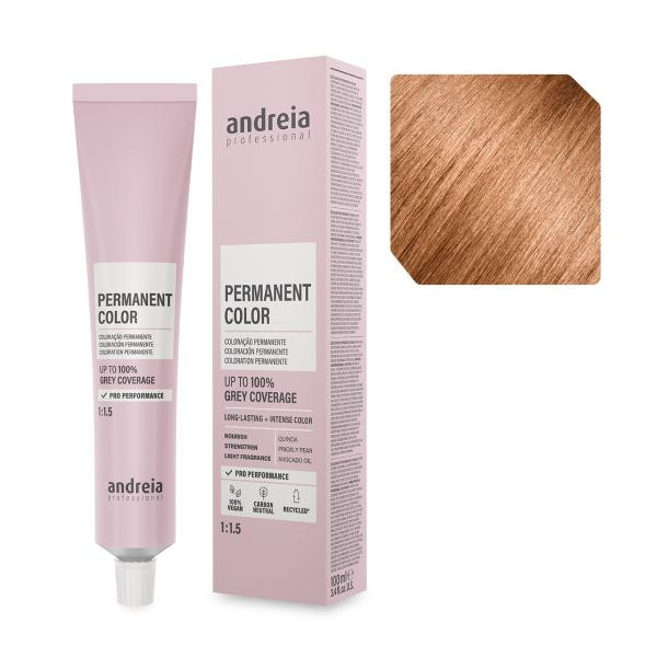 Andreia Professional Професійна аміачна крем-фарба для волосся 8.74 Andreia 100 мл. - зображення 1