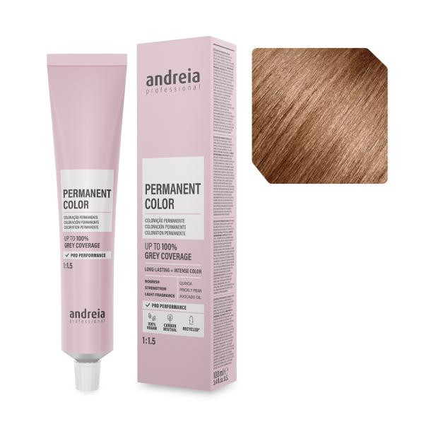 Andreia Professional Професійна аміачна крем-фарба для волосся 7.34 Andreia 100 мл. - зображення 1