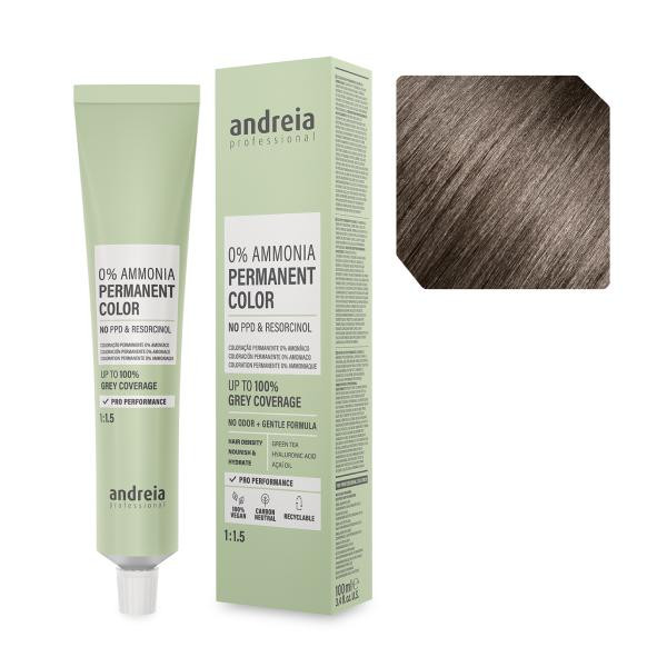 Andreia Professional Професійна безаміачна крем-фарба для волосся 6.71 Andreia 100 мл. - зображення 1