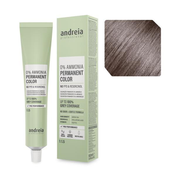 Andreia Professional Професійна безаміачна крем-фарба для волосся 7.1 Andreia 100 мл. - зображення 1