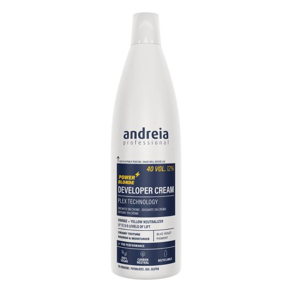 Andreia Professional Окислювач для фарби для волосся Andreia Oxy Power Blonde 40 vol 12% 1000 мл. - зображення 1