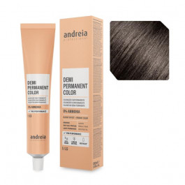 Andreia Professional Професійна безаміачна крем-фарба для волосся тон у тон 4.0 Andreia 100 мл.