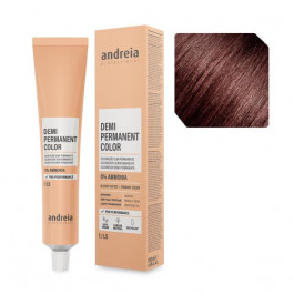 Andreia Professional Професійна безаміачна крем-фарба для волосся тон у тон 4.7M Andreia 100 мл.
