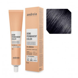 Andreia Professional Професійна безаміачна крем-фарба для волосся тон у тон 1.1 Andreia 100 мл.