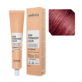 Andreia Professional Професійна безаміачна крем-фарба для волосся тон у тон 5.65 Andreia 100 мл.