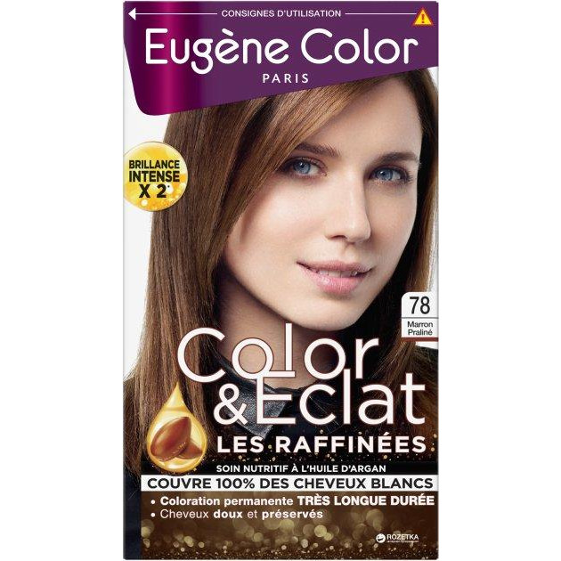 Eugene Perma Фарба для волосся  Eugene Color Raffinees 115 мл № 78 Шатен Праліне (3140100201048) - зображення 1