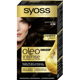 Syoss Фарба для волосся  Oleo Intense 2-10 Чорно-каштановий 115 мл (9000100815185)