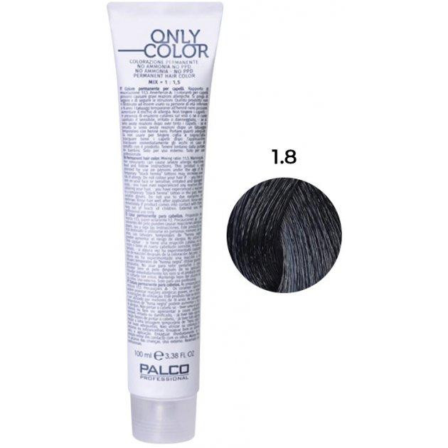 Palco Professional Крем-фарба для волосся  Only Color безаміачна 1.8 чорно-синій 100 мл (8032568179142) - зображення 1