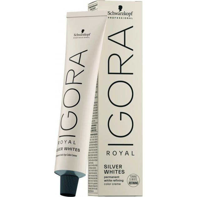 Schwarzkopf Фарба для волосся  Igora Royal Absolutes Silver Whites Dove Grey 60 мл (4045787955859) - зображення 1
