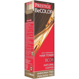Vip's Prestige Тонуючий бальзам для волосся  BeColor 100% BC 06 - натуральний коричневий 100 мл (3800010507646)