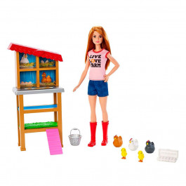Mattel Куриная ферма Barbie (FXP15)