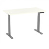 AOKE Tiny Desk 3 160х80 Білий / Сірий (ADTA3-WH-GR-160-80) - зображення 1