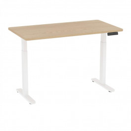 AOKE Tiny Desk 3 120х70 Світле дерево / Білий (ADTA3-LW-WH-120-70)