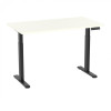 AOKE Tiny Desk 3 138х80 Білий / Чорний (ADTA3-WH-BL-138-80) - зображення 1