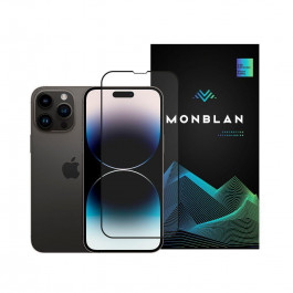   Monblan Захисне скло  для iPhone 14 Pro (Black) (MBLN14P)