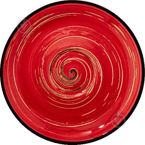 Wilmax Блюдце  Spiral Red 11 см (WL-669233/B) - зображення 1
