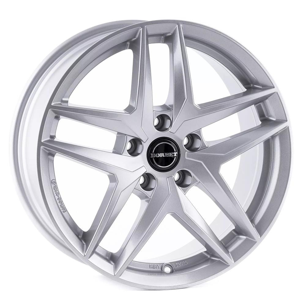 Borbet Z Silver (R16 W6.5 PCD5x112 ET44 DIA66.5) - зображення 1