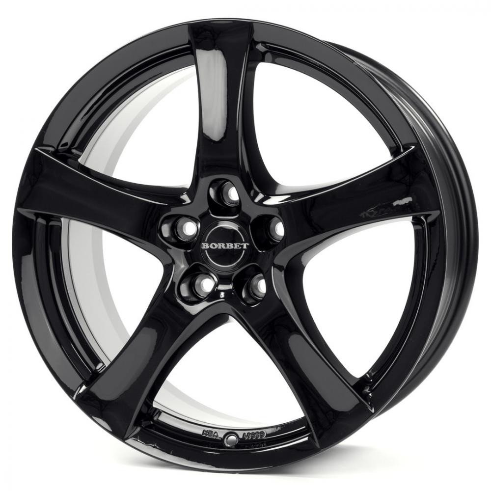 Borbet F Black (R16 W6.5 PCD4x100 ET38 DIA64.1) - зображення 1