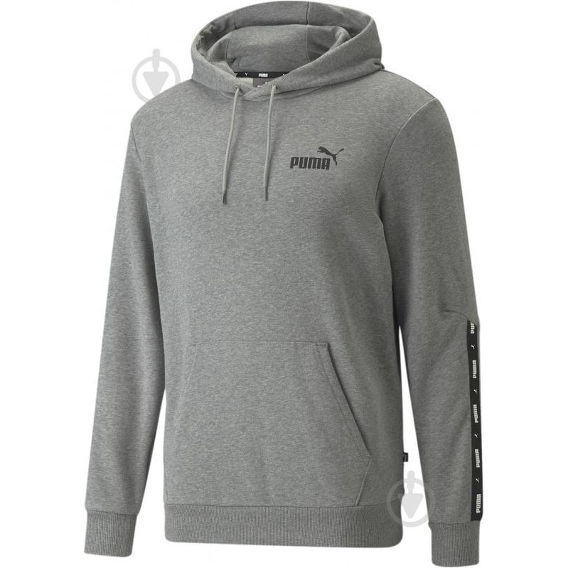 PUMA Худи  ESS+ Tape Hoodie 84738503 S Medium Gray Heather (4064535815764) - зображення 1