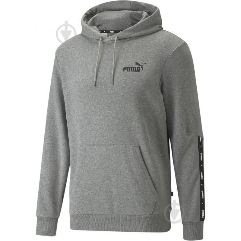 PUMA Худи  ESS+ Tape Hoodie 84738503 XXL Medium Gray Heather (4064535815801) - зображення 1