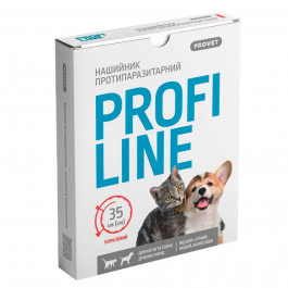 ProVET Нашийник для котів та собак  Profiline 35 см - кораловий (PR243096)