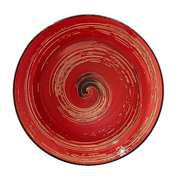 Wilmax Тарелка обеденная  Spiral Red WL-669214 / A (25,5см) - зображення 1
